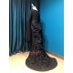 Surface Spell Gothic Nyx Fishtail Long Tail Skirt(Full Payment Without Shipping)
